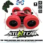 Carro Loco Azul Giro 360° Control Remoto Juguete Niños Stunt Car