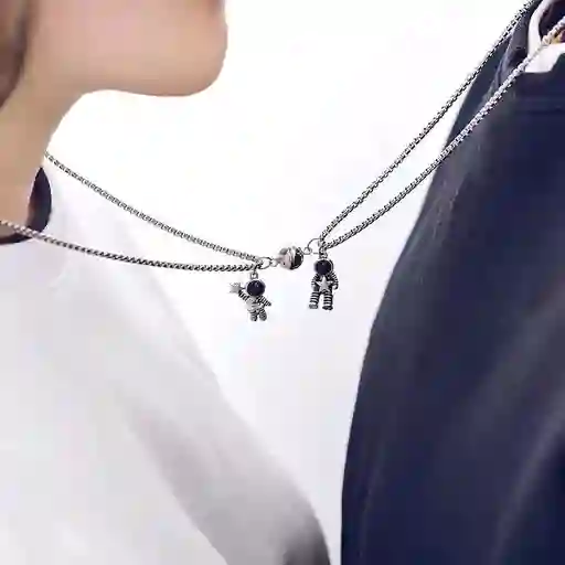 Collar De Astronauta Para Parejas