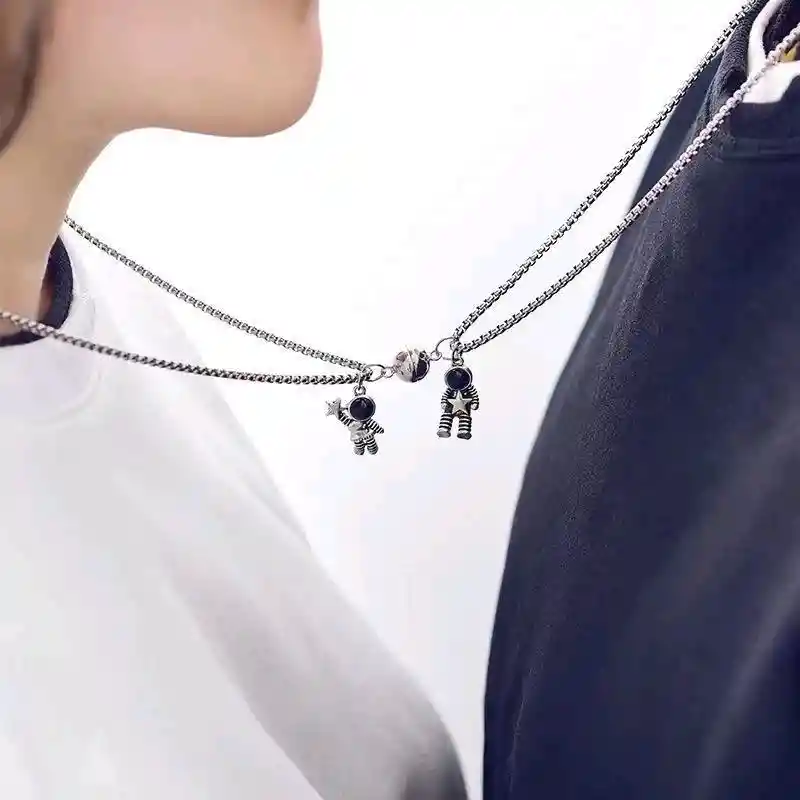 Collar De Astronauta Para Parejas
