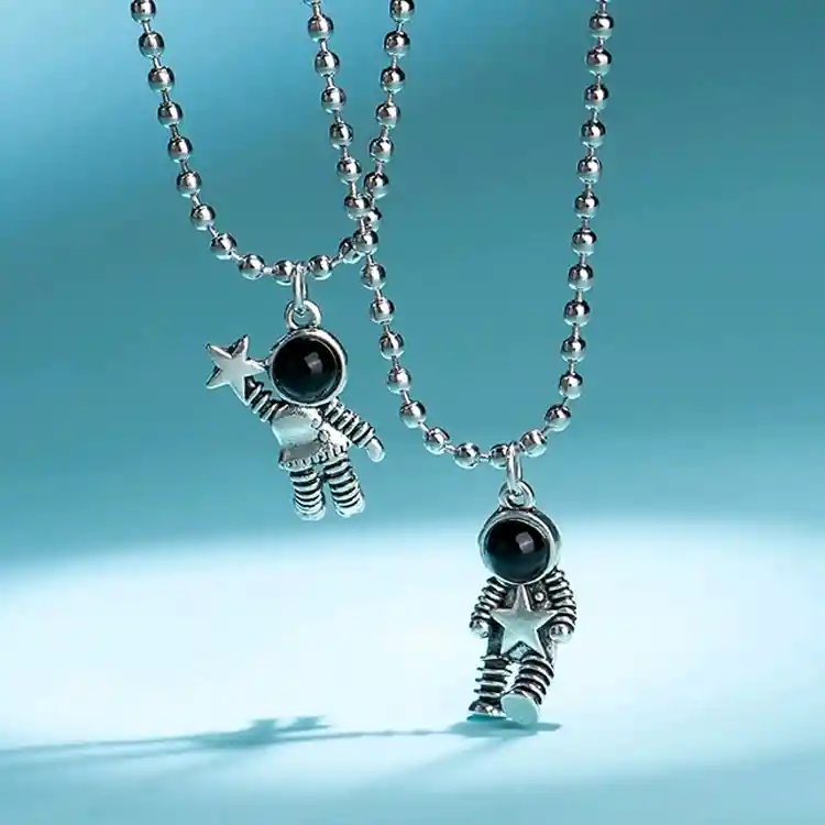 Collar De Astronauta Para Parejas