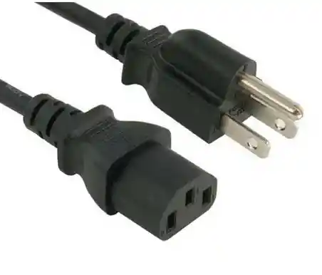 Cable De Poder Plano O Cable De Corriente