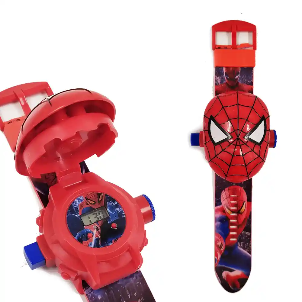 Relojes Super Heroes Proyector Juguetes Accesorios Niños Juguetería