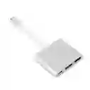 Adaptador Mac Windows Hub Usb-c A Hdmi Usb 3.0 Usb C 3 En 1