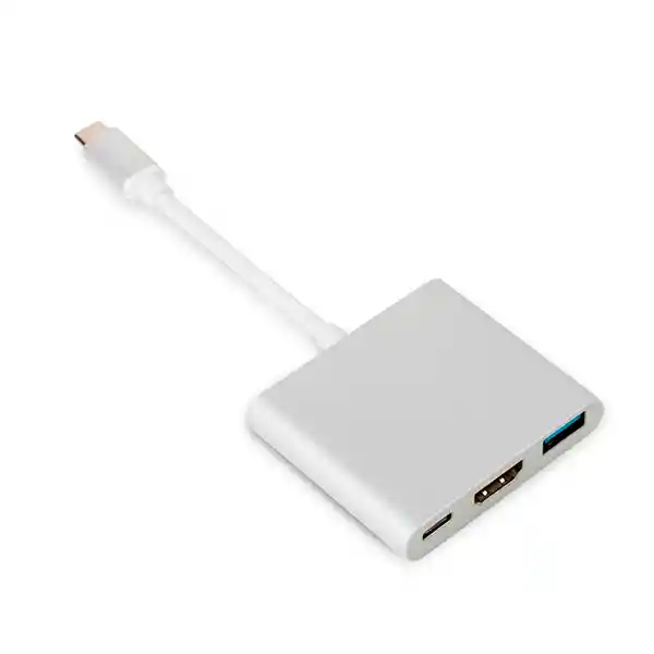 Adaptador Mac Windows Hub Usb-c A Hdmi Usb 3.0 Usb C 3 En 1