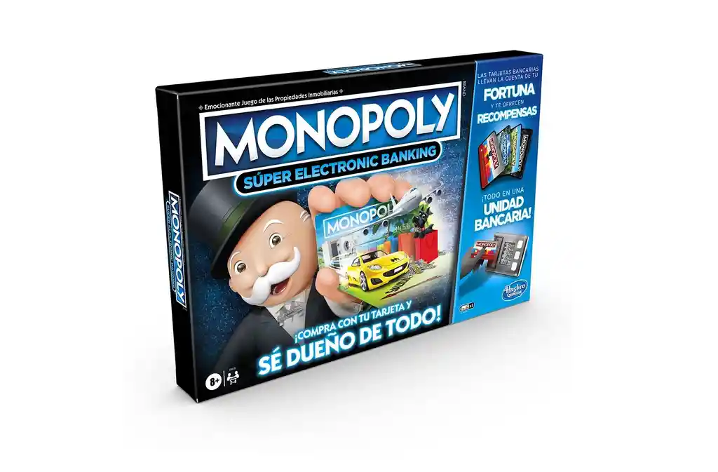 Monopoly Banco Electrónico Hasbro Original