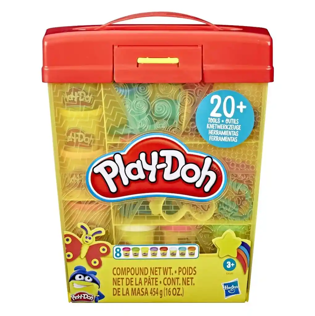 Play Doh Balde De Actividades Ref B1157 Masa Plastilina