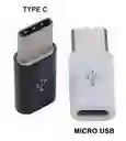 1 Adaptador Micro Usb A Tipo C