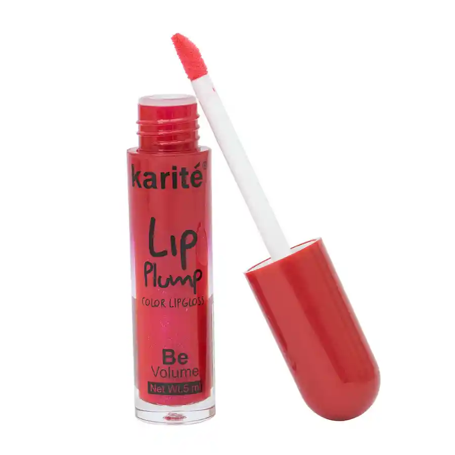 Karite Brillo Voluminizador Principiantes Lip Plump Rojo