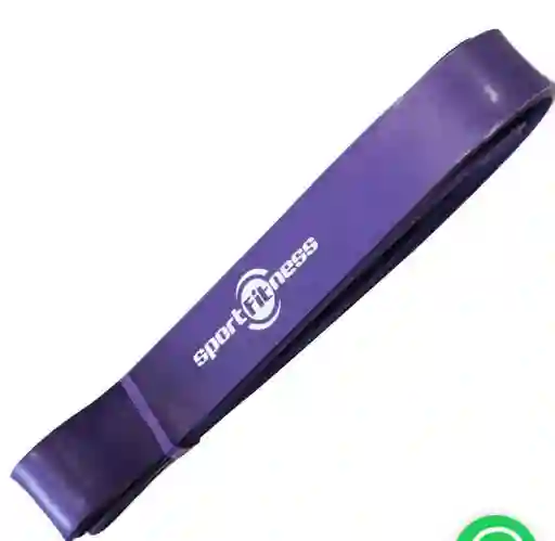 Banda De Poder Elástica Morada Sportfitness 50/75 Lb Tension