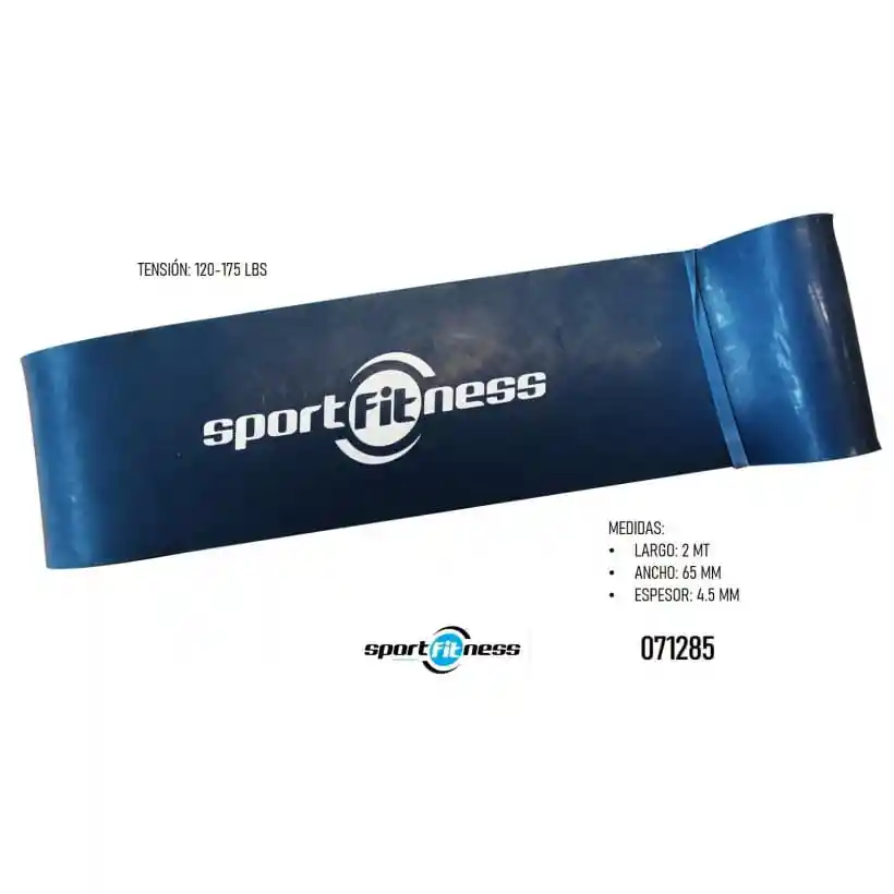 Banda Elástica Poder Azul Sport Fitness