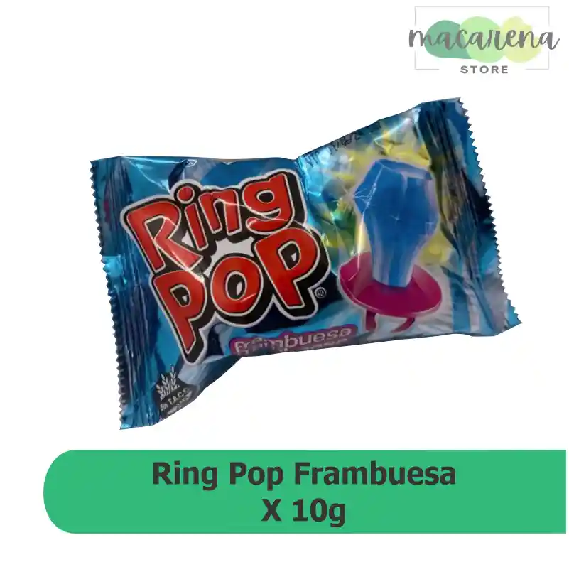 Ring Pop Frambuesa 10g