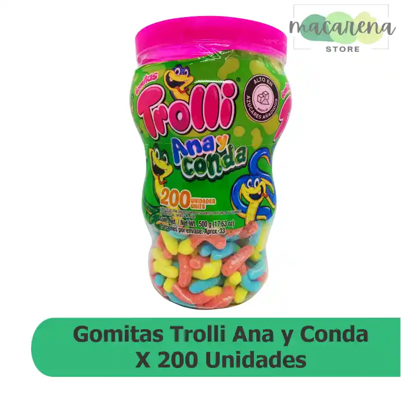 Trolli Gomitasanayconda X200