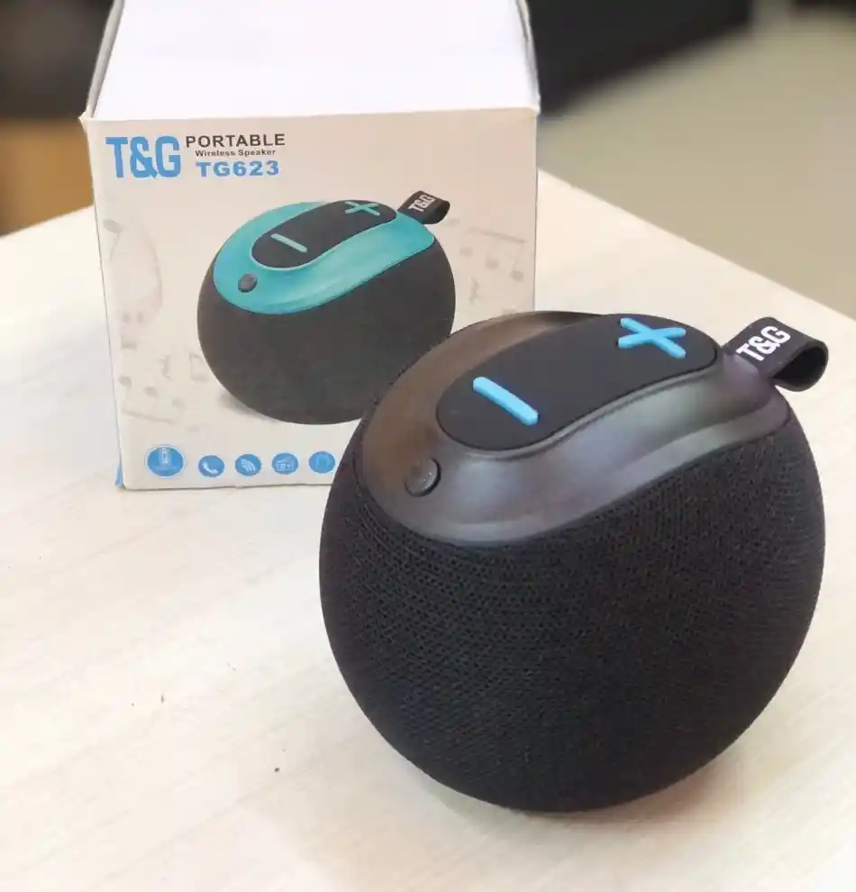 Parlante Bluetooth T&g Tg623 Redondo