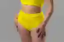 Vestido De Baño Bikini Heart Ref. Agua Amarillo Talla S