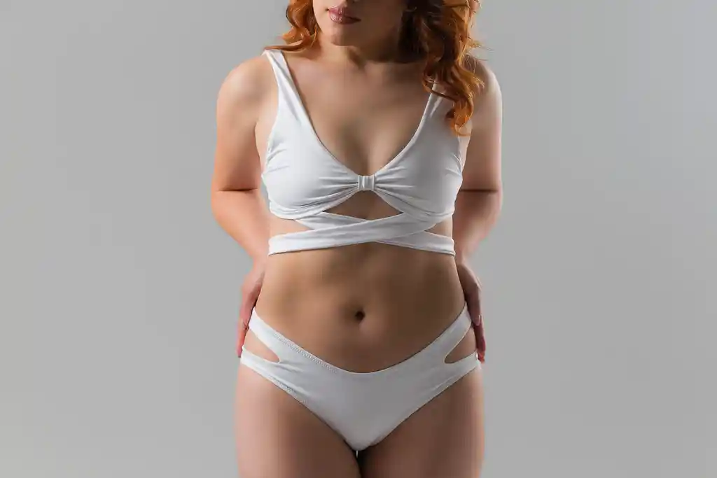 Vestido De Baño Bikini Heart Ref. Fuego Blanco Talla L