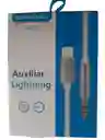 Cable Sg216 Lightning Audio A Auxiliar 3.5mm Para Iphone