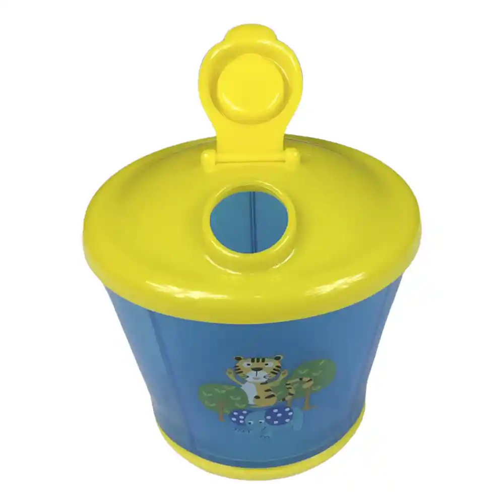 Dispensador Porta Leche Formula 4 Divisiones Para Bebe Niño