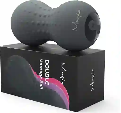 Masajeador Terapeutico Gym Doble Bola Cuerpo Ipx 7 Grafeno Ideal Regalo