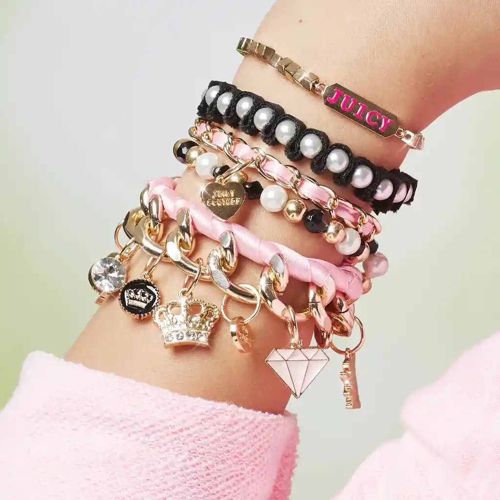 Kit Para Hacer Pulseras Manillas Juguete Niñas Juicy Couture