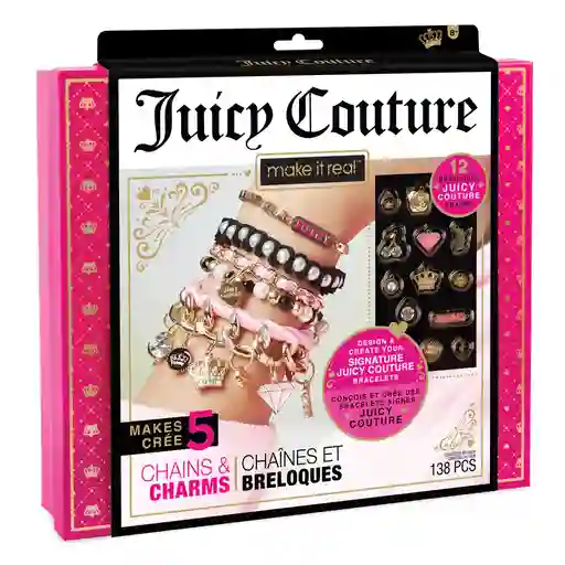 Kit Para Hacer Pulseras Manillas Juguete Niñas Juicy Couture