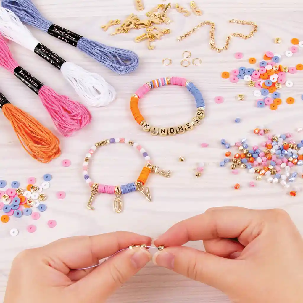 Kit Para Hacer Pulseras Juguete Niñas Juicy Couture Letras