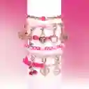 Kit Para Hacer Pulseras Rosa Juguete Niñas Juicy Couture