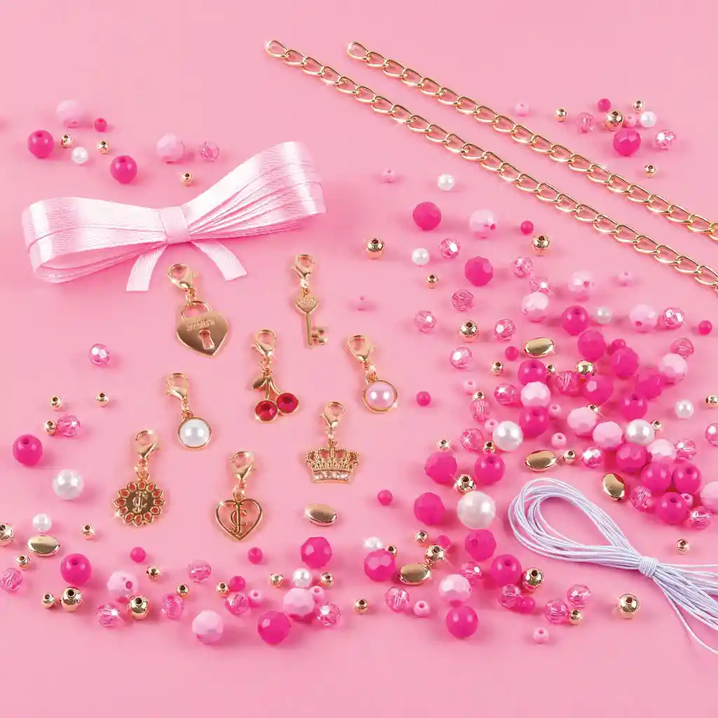 Kit Para Hacer Pulseras Rosa Juguete Niñas Juicy Couture