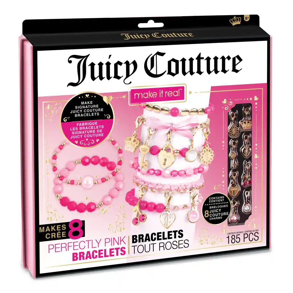 Kit Para Hacer Pulseras Rosa Juguete Niñas Juicy Couture