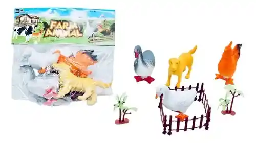 Pesebre Set 4 Animales Granja Niños