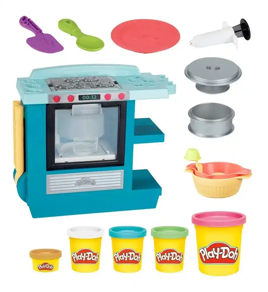  Set  Play Doh  Kitchen Creations Gran Horno De Pasteles 
