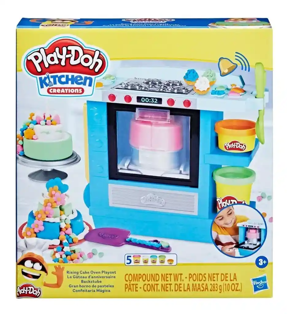  Set  Play Doh  Kitchen Creations Gran Horno De Pasteles 
