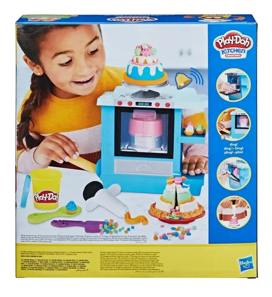  Set  Play Doh  Kitchen Creations Gran Horno De Pasteles 