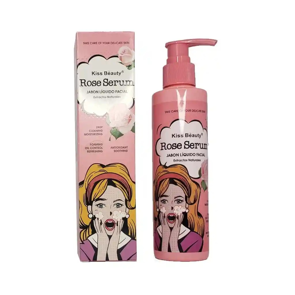 Jabón Líquido Facial Rosas 126703d