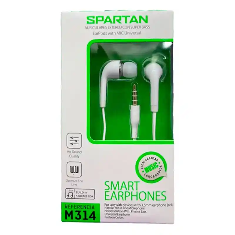Auriculares Spartan De Alto Rendimiento Y Comodidad