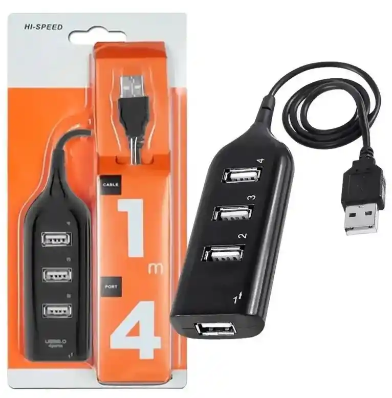 Multipuerto 4 Usb 2.0 Hi Speed