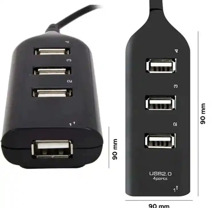 Multipuerto 4 Usb 2.0 Hi Speed