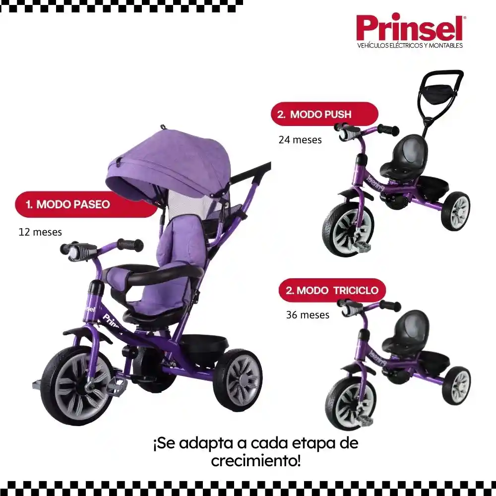 Triciclo Sun 360 Purple