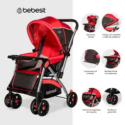 Bebesit Coche Napoli Red