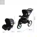 Travel Cochesystem Jogger X7 Sport Black Coche 4 En 1