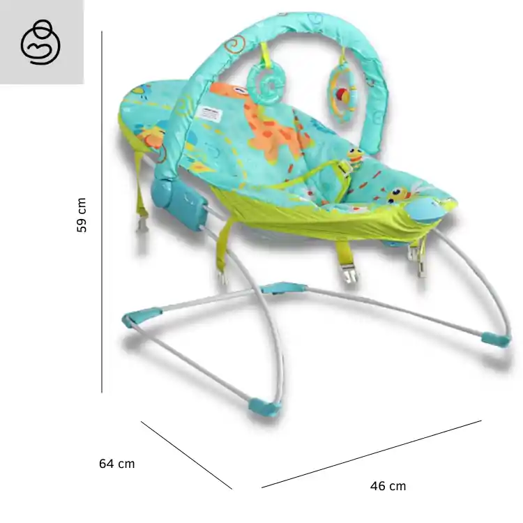 Mecedora Bouncer Blue