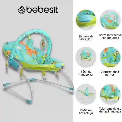 Mecedora Bouncer Blue