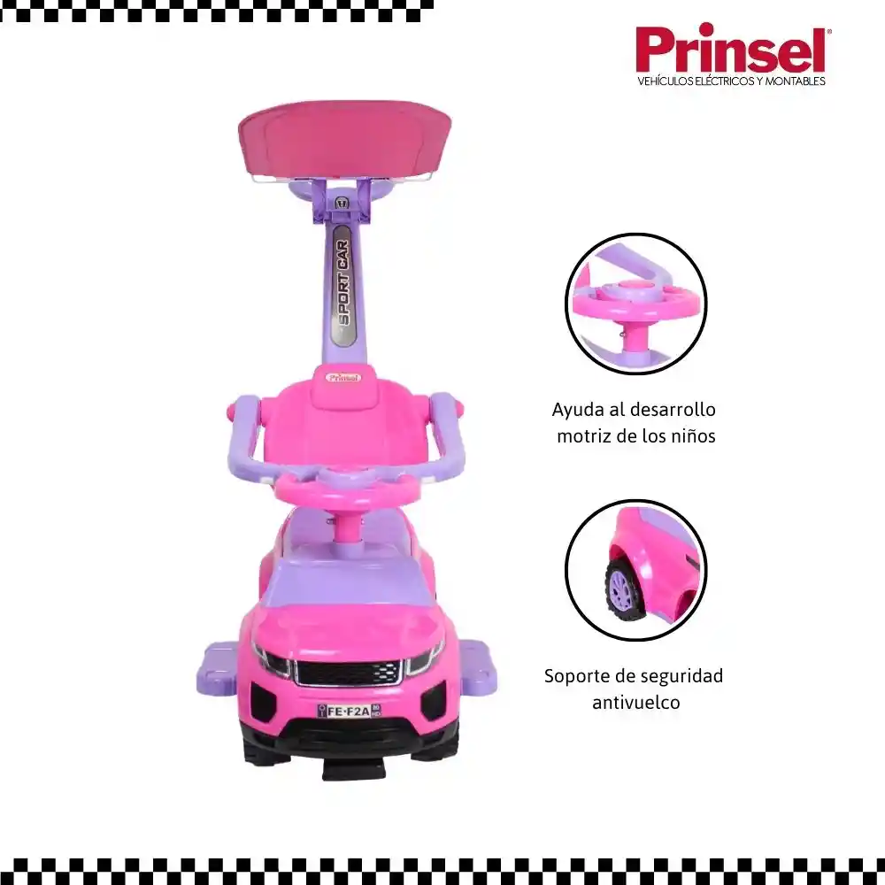 Prinsel Montable De Impulso Convertible Carritodiscovery Edicion Especial