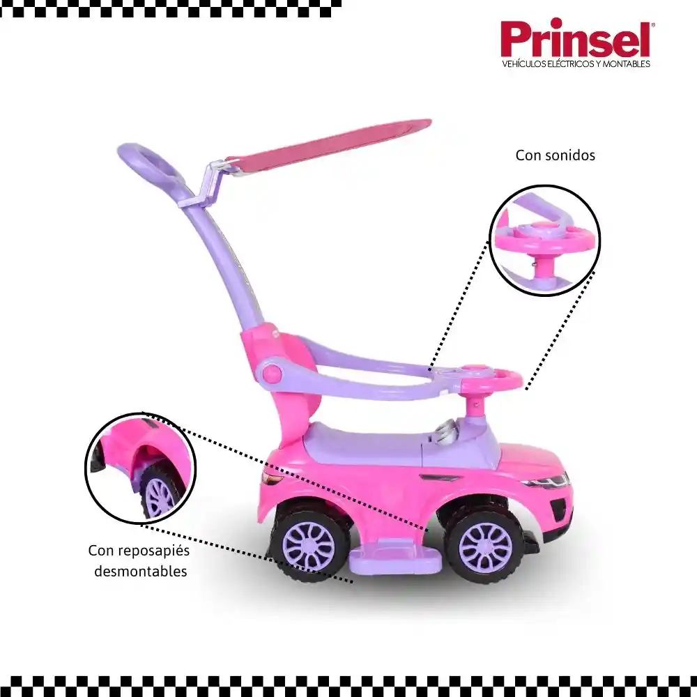 Prinsel Montable De Impulso Convertible Carritodiscovery Edicion Especial