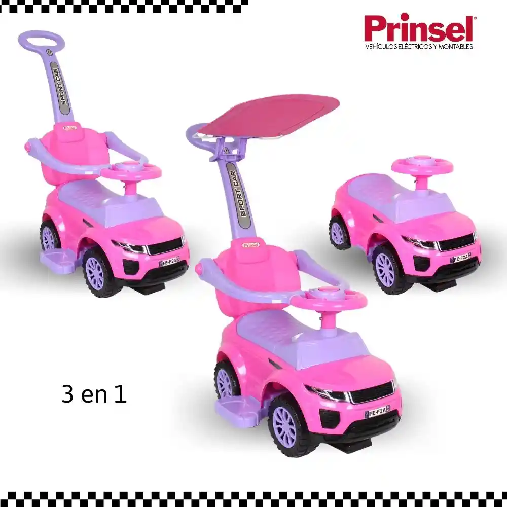 Prinsel Montable De Impulso Convertible Carritodiscovery Edicion Especial