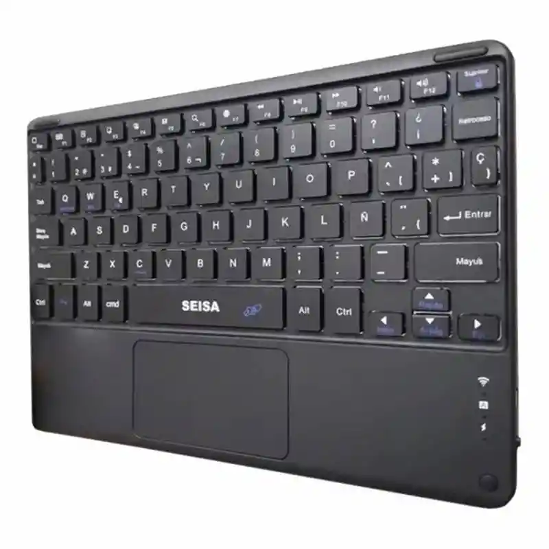 Teclado Bluetooth Co Tactiln Panel