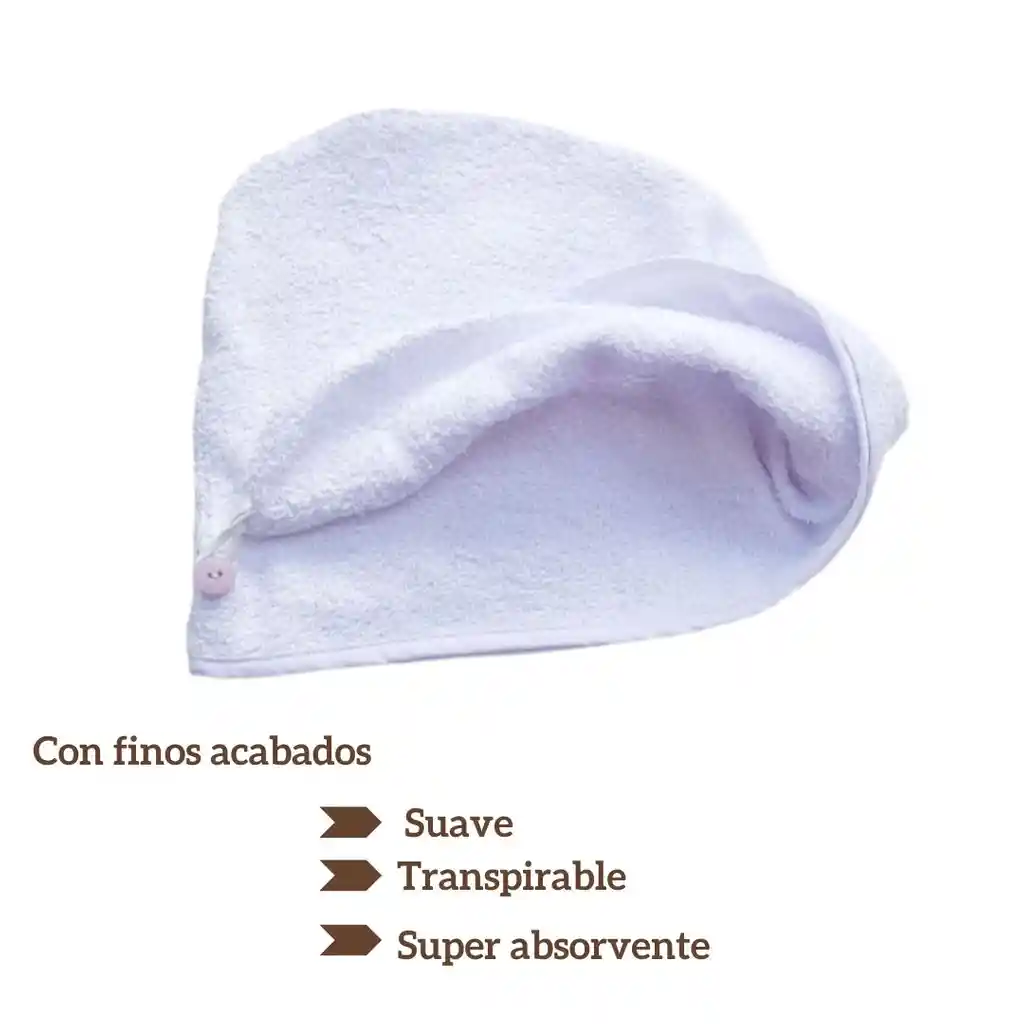 Toalla Turbante Para El Cabello