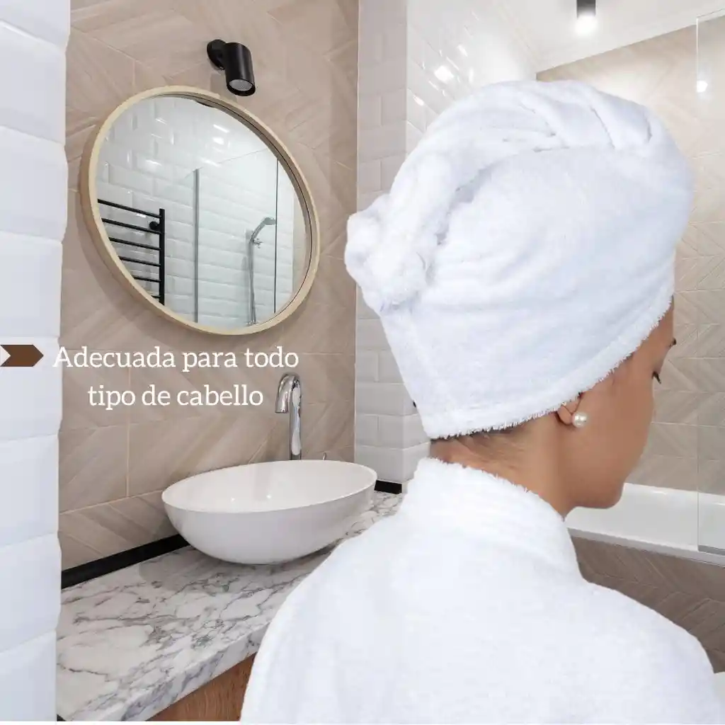 Toalla Turbante Para El Cabello