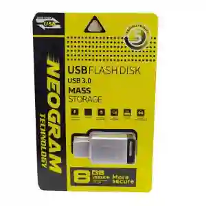 Memoria Usb 8gb Metalica