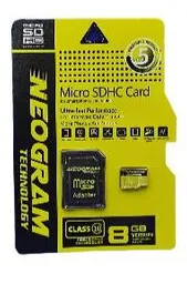 Memoria Micro Sd 8gb De Alta Velocidad Y Rendimiento