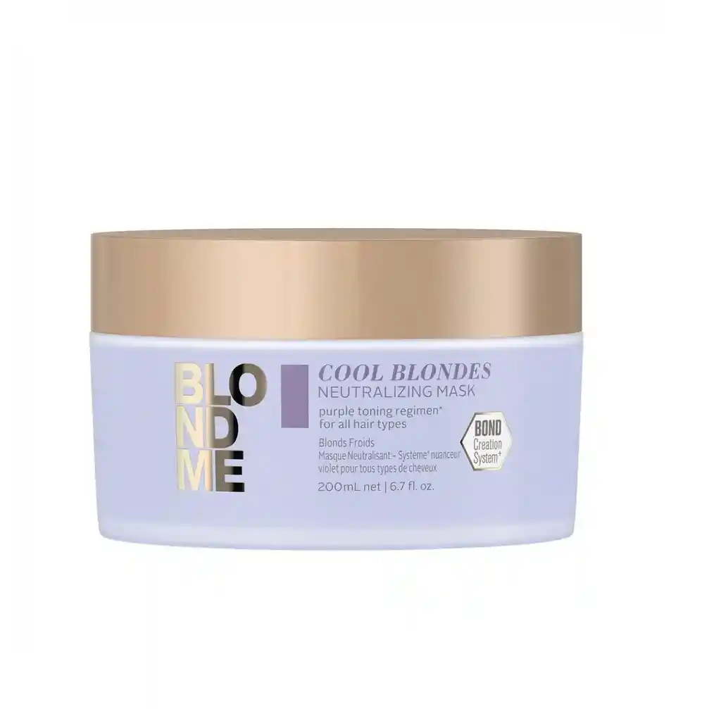 Schwarzkopf Mascarillablondme Cool Blondes 200Ml